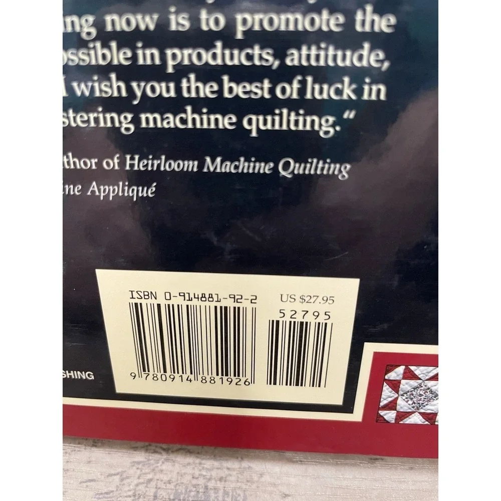 Heirloom Machine Quilting Spiral-bound by Hargrave Harriet Expanded 3rd‎ Edition